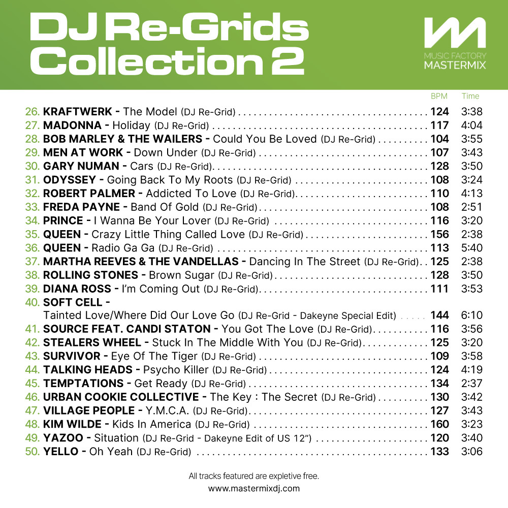 dj grids vol2 track list